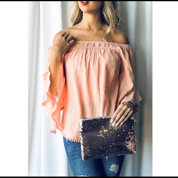 Off Shoulder Top - Picture 2 of 3